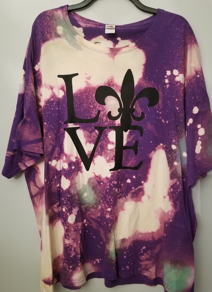 Distressed LA LOVE t shirt